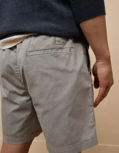 AE 7" Flex Lived-In Trekker Short Gray -American Eagle Fashion 4132 7877 020 d2