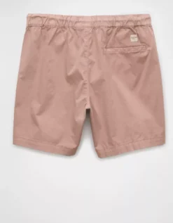 AE 7" Flex Lived-In Trekker Short Pink -American Eagle Fashion 4132 7877 615 b