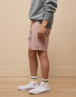 AE 7" Flex Lived-In Trekker Short Pink -American Eagle Fashion 4132 7877 615 os