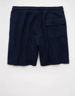 AE 5" Trekker Thermal Short Fleet Navy -American Eagle Fashion 4132 7963 453 b