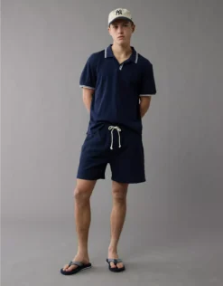 AE 5" Trekker Thermal Short Fleet Navy