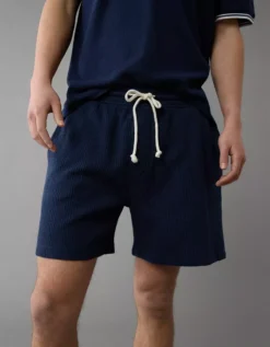 AE 5" Trekker Thermal Short Fleet Navy -American Eagle Fashion 4132 7963 453 os