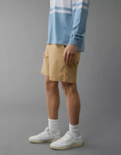 AE 7" Flex Khaki Short Khaki -American Eagle Fashion 4133 7879 212 os