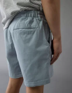 AE 7" Flex Khaki Short Light Blue -American Eagle Fashion 4133 7879 401 os