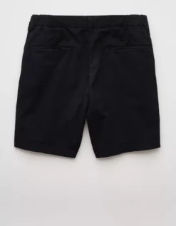 AE 7" Flex Khaki Short Navy -American Eagle Fashion 4133 7879 410 b