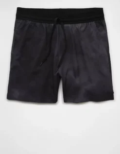 AE 24/7 5" Lined Training Short Dark Shadow -American Eagle Fashion 4134 7843 004 f