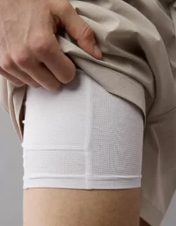 AE 24/7 5" Lined Training Short Gray -American Eagle Fashion 4134 7845 020 d2