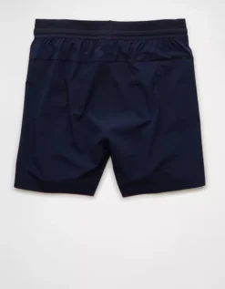 AE 24/7 5" Lined Training Short Fleet Navy -American Eagle Fashion 4134 7845 453 b