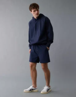 AE 24/7 5" Lined Training Short Fleet Navy -American Eagle Fashion 4134 7845 453 os