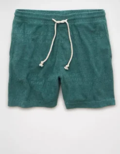 AE Terry Jogger Short Teal -American Eagle Fashion 4134 7914 395 f