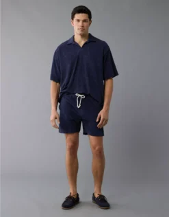 AE Terry Jogger Short Navy