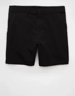 AE 24/7 7" Flex Club Short Black -American Eagle Fashion 4134 7921 001 f
