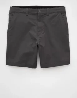 AE 24/7 7" Flex Club Short Gray -American Eagle Fashion 4134 7921 020 f