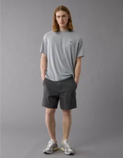 AE 24/7 7" Flex Club Short Gray