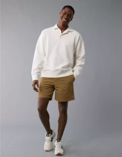 AE 24/7 7" Flex Club Short Toasted Almond