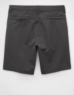 AE 24/7 9" Flex Club Short Gray -American Eagle Fashion 4134 7922 020 b