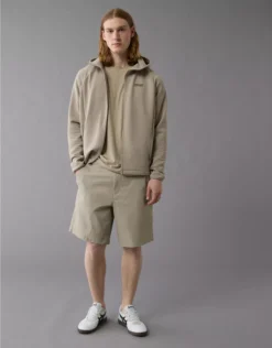 AE 24/7 9" Flex Club Short Taupe