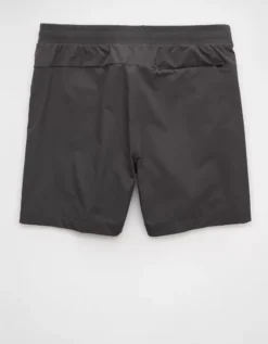 AE 24/7 6" Flex Hybrid Short Gray -American Eagle Fashion 4134 7923 020 b