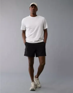 AE 24/7 6" Flex Hybrid Cargo Short Black