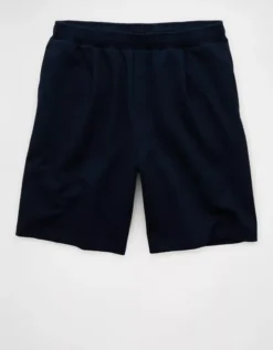 AE 24/7 Pique Jogger Short Navy -American Eagle Fashion 4134 7989 410 f