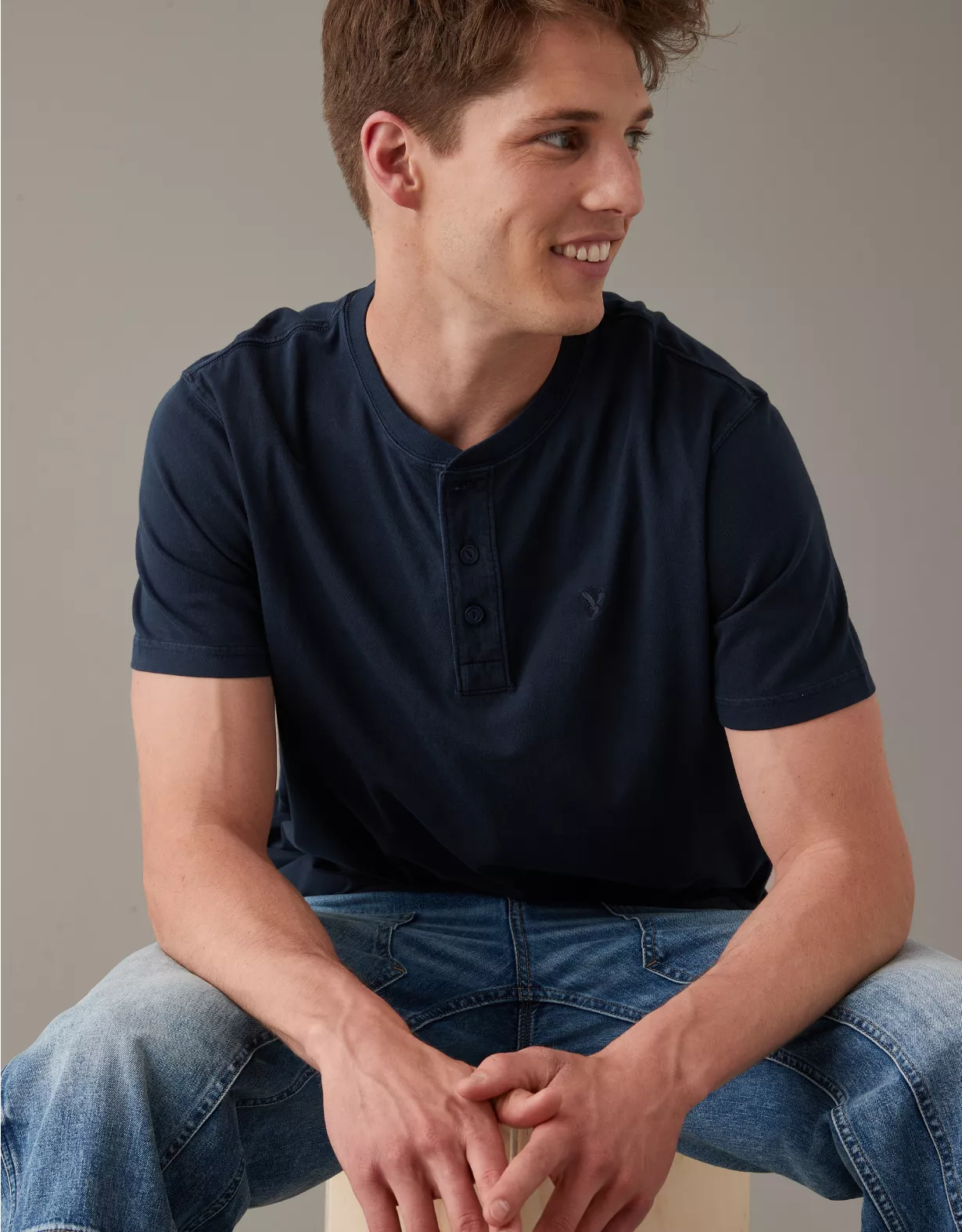 AE Super Soft Legend Henley 1 AE Super Soft Legend Henley