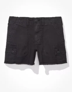 AE Snappy Stretch '90s Boyfriend Cargo Short -American Eagle Fashion 4331 7545 001 f