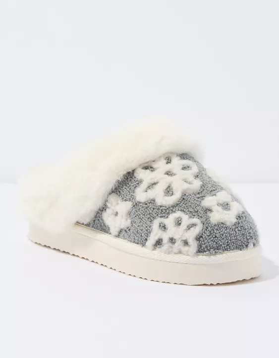 AE Quirky Floral Slipper 2 AE Quirky Floral Slipper - Image 2