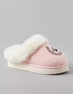 AE Western Mickey Scuff Slipper Light Pink -American Eagle Fashion 4412 6940 610 f