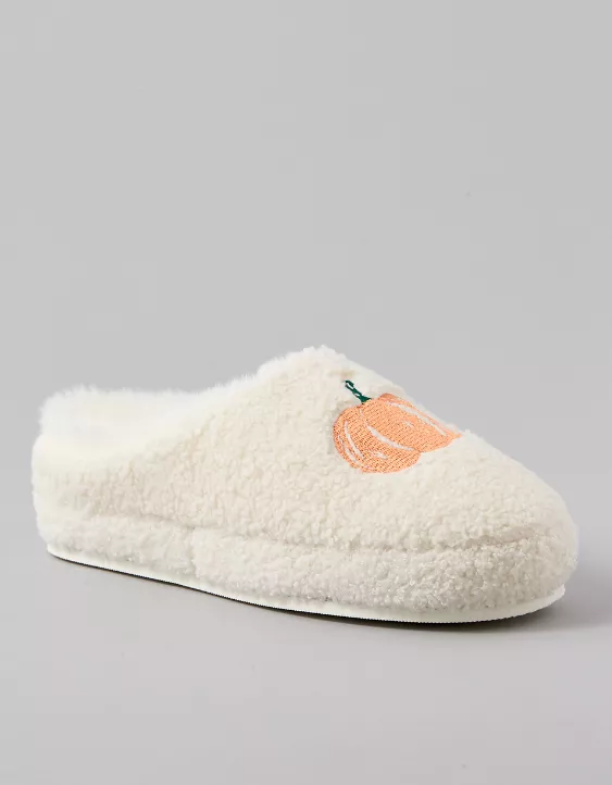 AE Pumpkin Scuff Slipper Ivory 2 AE Pumpkin Scuff Slipper Ivory - Image 2