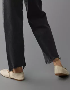 AE Stretch Curvy High-Waisted Stovepipe Jean Black -American Eagle Fashion 4431 5412 001 d2