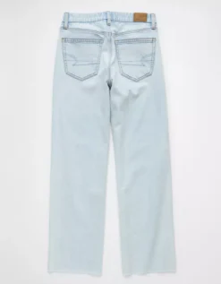 AE Stretch Curvy High-Waisted Stovepipe Jean Light Wash -American Eagle Fashion 4431 5525 915 b