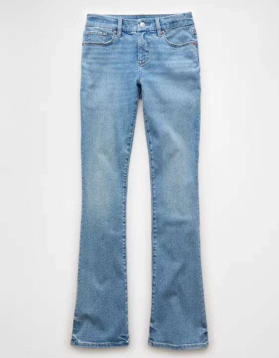 AE Luxe Curvy High-Waisted Skinny Kick Jean Dream Blue 3 AE Luxe Curvy High-Waisted Skinny Kick Jean Dream Blue - Image 3