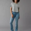 AE Luxe Curvy High-Waisted Skinny Kick Jean Dream Blue