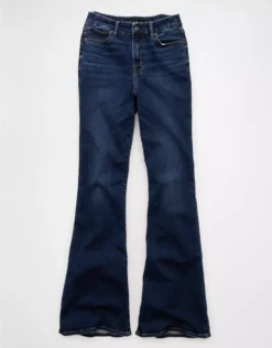 AE Next Level Curvy Super High-Waisted Flare Jean Dark Dreams