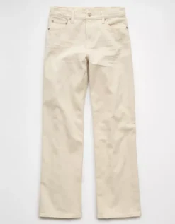 AE Stretch High-Waisted Stovepipe Jean Ecru Denim -American Eagle Fashion 4435 5259 154 f