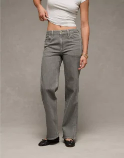 AE Stretch High-Waisted Stovepipe Jean Terrace