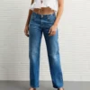 AE Stretch Studded High-Waisted Stovepipe Jean Had A Cool Moment