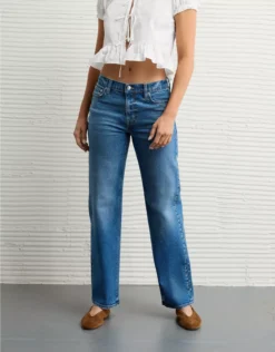 AE Stretch Studded High-Waisted Stovepipe Jean Had A Cool Moment