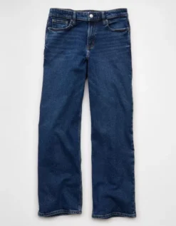 AE Stretch High-Waisted Stovepipe Jean Darkest Dazzler -American Eagle Fashion 4435 5922 927 f