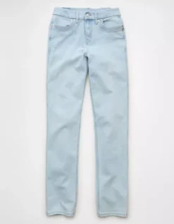 AE Stretch Curvy Straight Jean Indigo Acid -American Eagle Fashion 4437 5799 039 f