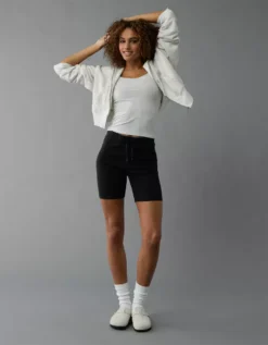AE Bike Short Black -American Eagle Fashion 5420 8083 001 os