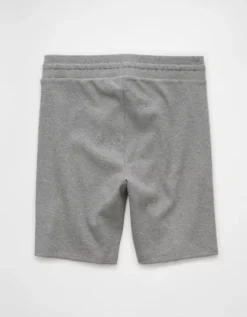 AE Bike Short Heather Gray -American Eagle Fashion 5420 8336 006 b