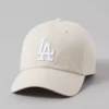 '47 Los Angeles Dodgers Baseball Hat Bone Khaki