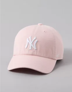 '47 New York Yankees Baseball Hat Light Pink
