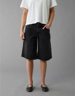 AE 15" Stretch Low-Rise Jort Black