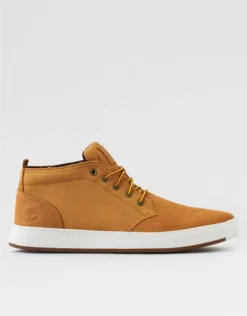 Timberland Men's Davis Square Sneaker Tan