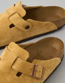 Birkenstock Men's Boston Soft Footbed Clog Sand -American Eagle Fashion 7213 1802 209 d1