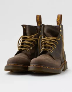 Dr. Martens Men's 1460 Smooth Boot Brown -American Eagle Fashion 7213 1857 200 d1