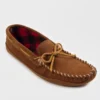 Minnetonka Men's Double Bottom Fleece Slipper