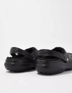 Crocs Classic Lined Clog Black -American Eagle Fashion 7213 7184 001 d1